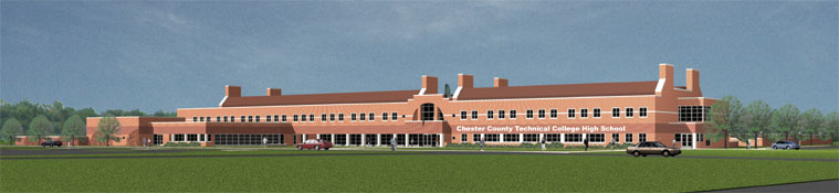 Sketch of TCHS in West Grove, PA Sketch of TCHS in West Grove, PA
